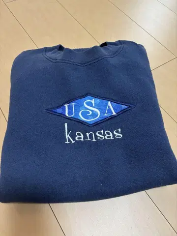USA Kansas 트레이닝복 네이비