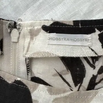 HOBBYRA HOBBYRA 플라워 프린트 슬리브리스 원피스
