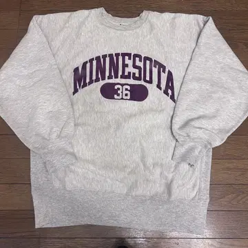 80S Champion 리버스 위브 트리코 태그 minnesota