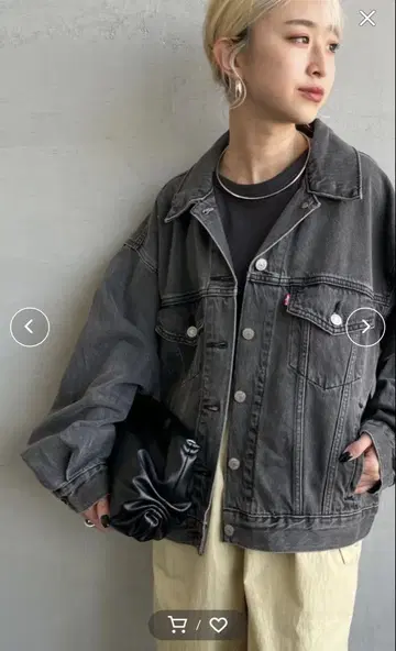 새상품급 LEVI'S/리바이스 90's 트래커 데님 자켓