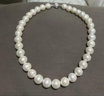 담수 진주 42cm sv 목걸이 빅볼