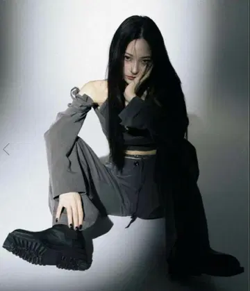 meltthelady denim' 5' slacks pants 그레이 M