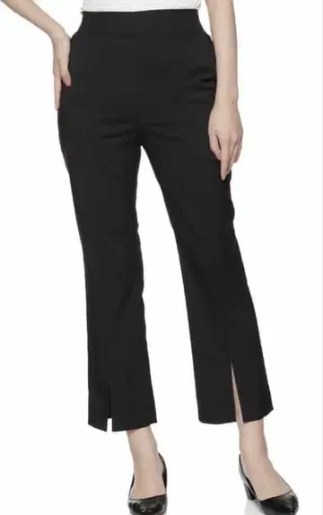 BARNEYS NEW YORK 워셔블 프론트 슬릿 팬츠