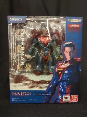 반다이 S.H.Figuarts INJUSTICE 슈퍼맨 저스티스 ver