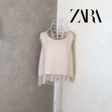 자라 1회 착용 블라우스