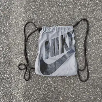 20s Nike 드로우 스트링 백 그레이