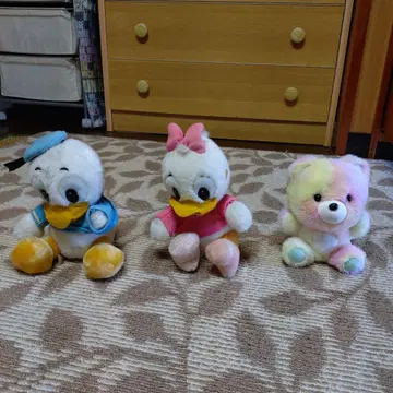 도널드 덕 봉제 인형 외 5점