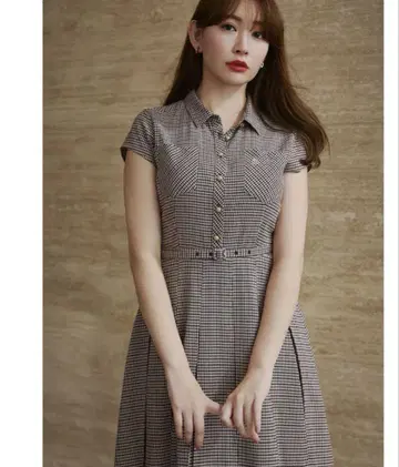 Herlipto Checked Shirt Mini Dress