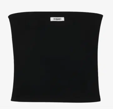 bohemian seoul 튜브탑 블랙 black