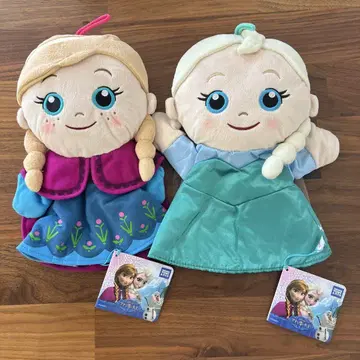 Disney 겨울왕국 디즈니 핸드 퍼펫 세트 봉제인형