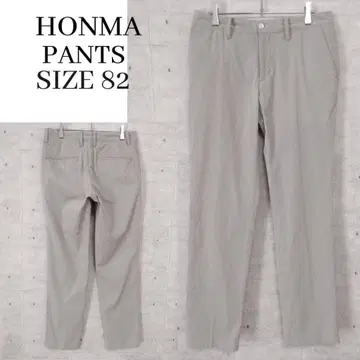 HONMA 슬랙스 팬츠 잔 스트라이프 그레이 사이즈 82