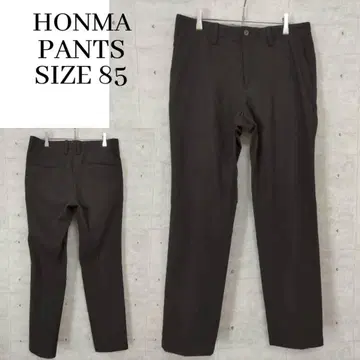 HONMA 혼마 팬츠 무지 블랙 사이즈 85 남성용 골프 스포츠