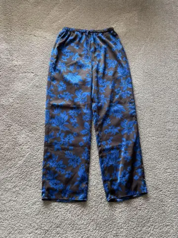UNITED ARROWS 리프 플라워 이지 팬츠