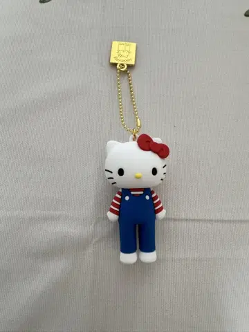 헬로키티 전시회 마스코트 참 오버롤