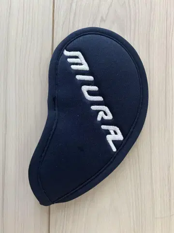 MIURA 아이언용 헤드 커버 6개 세트 네이비