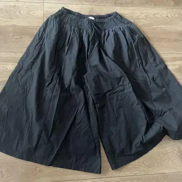 YARRA 블랙 가우초 팬츠 프리 사이즈