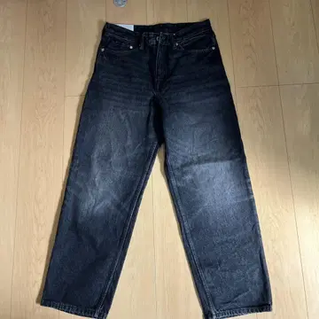 h&m LOOSE 데님 블랙 29/30