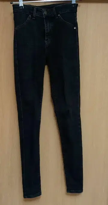 [새상품급] 일본제 Lee 여성용 데님 팬츠 블랙 데님