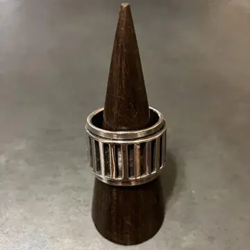 SILVER925 STRIPE WIDE RING/실버/반지