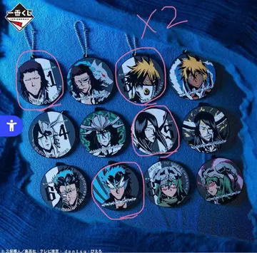 제일복권 BLEACH 러버 참 5개 세트