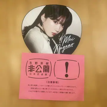 나가노 메이 부채 종이
