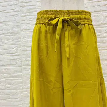 ZARA 자라 와이드 팬츠 머스타드 색상 사이즈 26