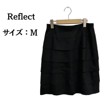 Reflect 블랙 타이트 스커트 M