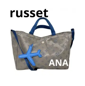 [초레어!] 러셋 ANA 토트백 비행기 키링