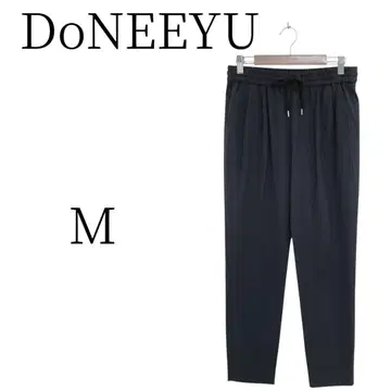 DoNEEYU 도니유 블랙 조거 팬츠 스웨트 팬츠 M