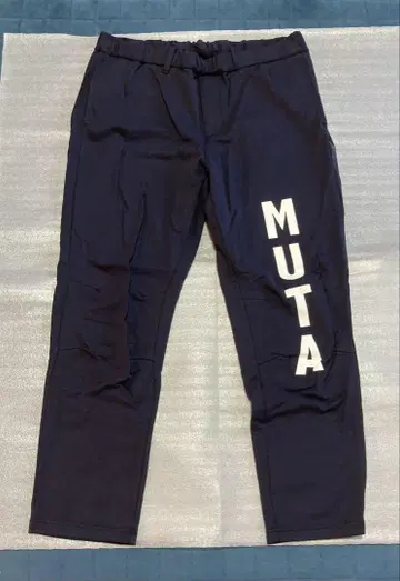 muta marine 조거 팬츠 네이비 시착만 한 상품