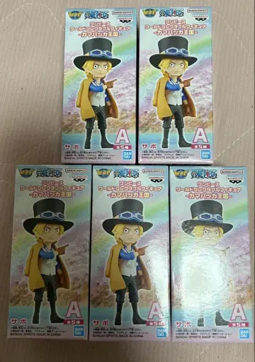 원피스 월드 컬렉터블 피규어 카마밧카 왕국 사보 5개