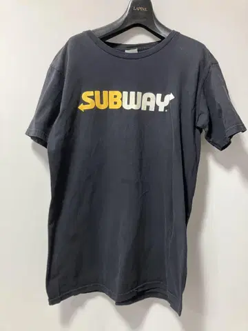 00년대 SUBWAY 티셔츠 M 사이즈 코튼 100% us 구제 의류