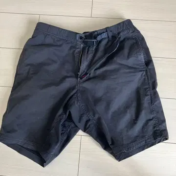 블랙 숏팬츠 조정 가능 벨트 포함