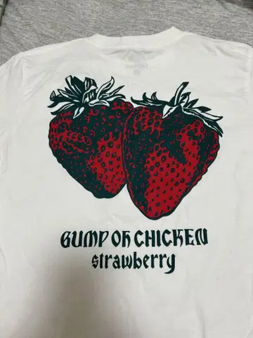 BUMP OF CHICKEN strawberry 티셔츠 S 사이즈