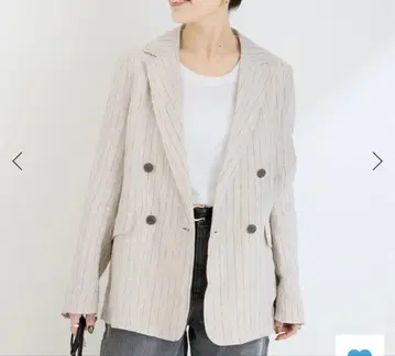 베이크루즈 린넨 스트라이프 셋업