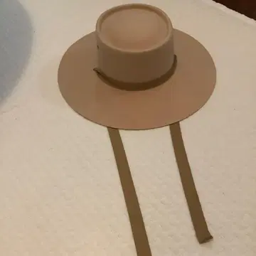 La Maison de Lyllis 베이지 펠트 햇 57cm