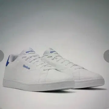 Reebok 화이트/블루 스니커즈
