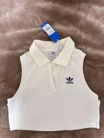 adidas 폴로 탱크탑 J XL 크림