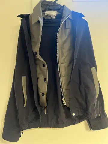sacai 24-03356M 네이비/카키 블루종