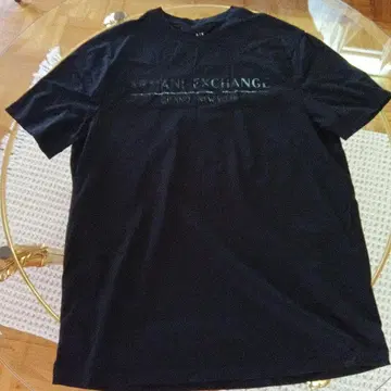 Armani Exchange 블랙 티셔츠 L