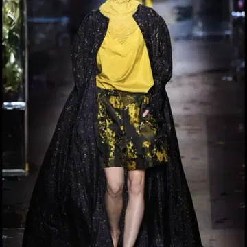 dries van noten 자카드 숏팬츠