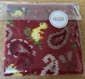 FEILER 하이디 페이즐리 손수건 와인 플래그십 스토어 한정판 새상품