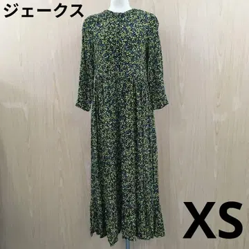 제이크스 7부 소매 히요쿠 버튼 원피스 F0818B04