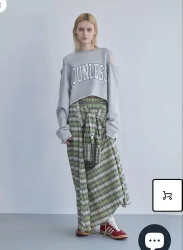 Nounless SHIRTS LIKE LONG SKIRT