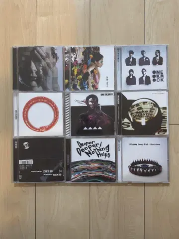 ONE OK ROCK 싱글 9장 세트