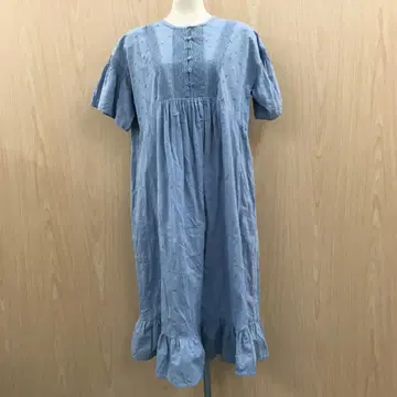 사만사 모스모스 코튼 롱 원피스 F0818B15