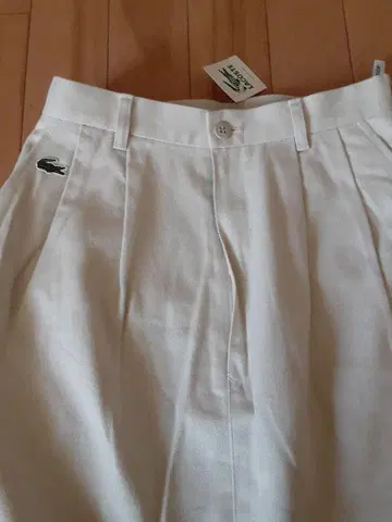 택 포함 새상품 LACOSTE 라코스테 타이트 스커트 베이지 골프
