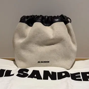 미사용 새상품 JIL SANDER 드로우 스트링 백 숄더백