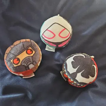 MARVEL 마스코트 키링 가챠 3개 Set