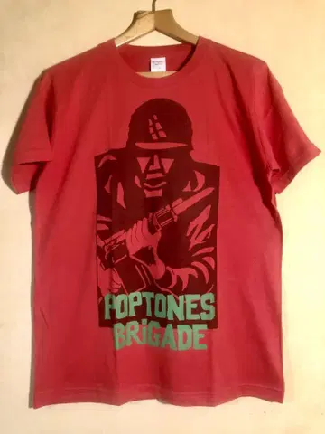 POPTONES BRIGADE 티셔츠 팝톤즈 UK PUNK S